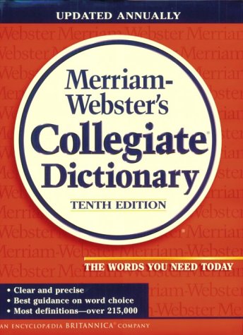 Beispielbild fr Merriam Webster's Collegiate Dictionary & Thesaurus zum Verkauf von The Book House, Inc.  - St. Louis