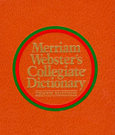 9780877797111: Merriam-Webster's Collegiate Dictionary/Large Format/Indexed