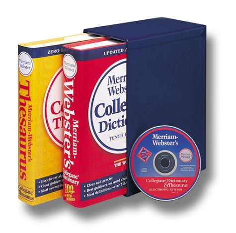 9780877797159: Merriam-Webster's Collegiate Reference Set