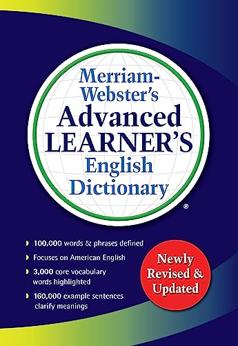 Beispielbild fr Merriam-Webster's Advanced Learner's English Dictionary, Newest Edition, 2017 Copyright (Trade paperback) zum Verkauf von HPB-Emerald