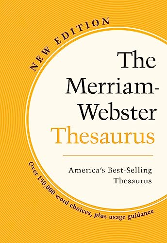 Beispielbild fr The Merriam-Webster Thesaurus: America's Best Selling Thesaurus zum Verkauf von Monster Bookshop