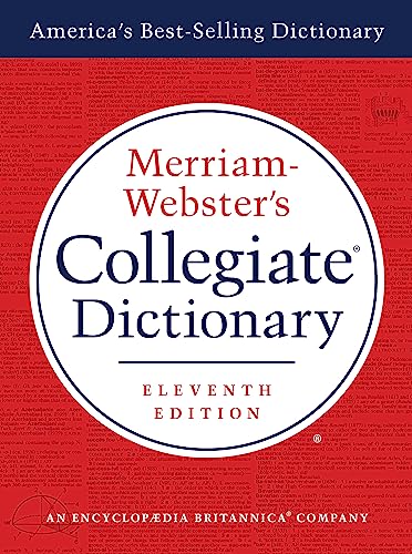 Imagen de archivo de Merriam-Webster's Collegiate Dictionary, 11th Edition, Jacketed Hardcover, Indexed a la venta por KuleliBooks