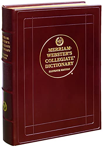 9780877798118: Merriam-webster Collegiate Dictionary: Luxury Leather Bound