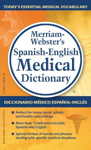 Imagen de archivo de Merriam-Webster's Spanish-English Medical Dictionary, Newest Edition (Spanish and English Edition) a la venta por SecondSale