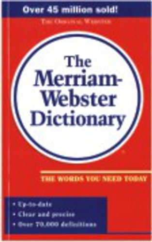 Stock image for The Merriam - Webster: Pocket Dictionary for sale by dsmbooks