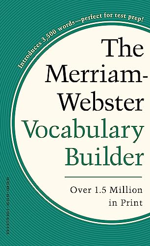Imagen de archivo de Merriam-Websters Vocabulary Builder - Perfect for prepping for SAT, ACT, TOEFL, & TOEIC a la venta por Jenson Books Inc