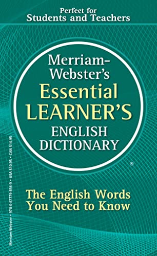 9780877798569: Merriam-Webster's Essential Learner's English Dictionary, Newest Edition, Mass-Market Paperback (English, Spanish and Multilingual Edition)