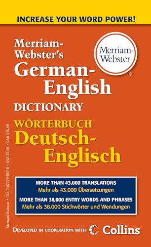 MERRIAM-WEBSTER'S GERMAN-ENGLISH DICTION