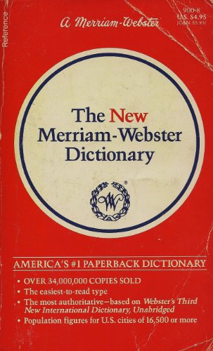 Stock image for Merriam-Webster Dictionary for sale by R Bookmark