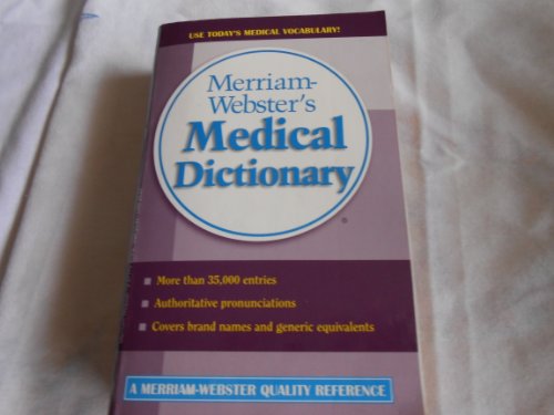 Beispielbild fr Merriam-Webster's Medical Dictionary zum Verkauf von ThriftBooks-Dallas