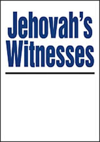 Jehovah's Witnesses (IVP Booklets) (9780877841968) by Walters, Wesley P.; Goedelman, M. Kurt