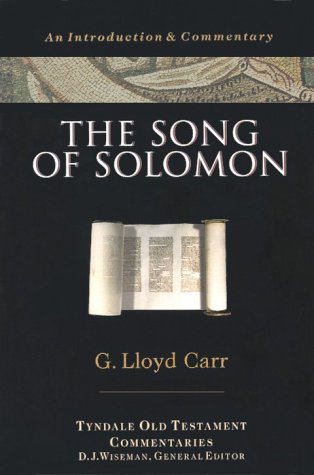 Beispielbild fr The Song of Solomon (Tyndale Old Testament Commentaries) zum Verkauf von Orion Tech