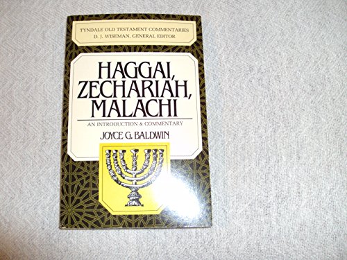 Beispielbild fr Haggai, Zechariah, Malachi: An Introduction & Commentary (The Tyndale Old Testament Commentary Series) zum Verkauf von Greenway