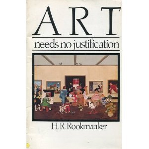 Stock image for Art Needs No Justification for sale by Front Cover Books