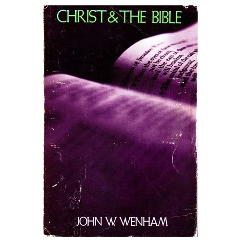 Beispielbild fr Christ and the Bible zum Verkauf von Better World Books