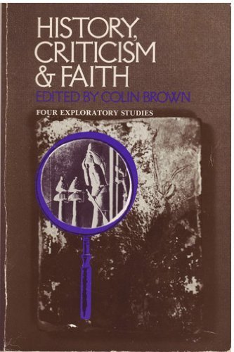 9780877847762: History, criticism & faith: Four exploratory studies