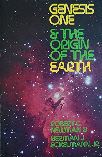 Imagen de archivo de Genesis One & the Origin of the Earth a la venta por ThriftBooks-Atlanta