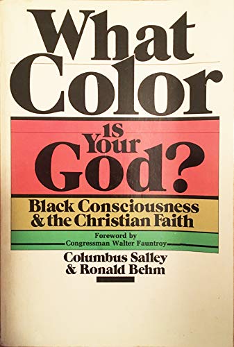 Beispielbild fr What color is your God?: Black consciousness & the Christian faith zum Verkauf von medimops