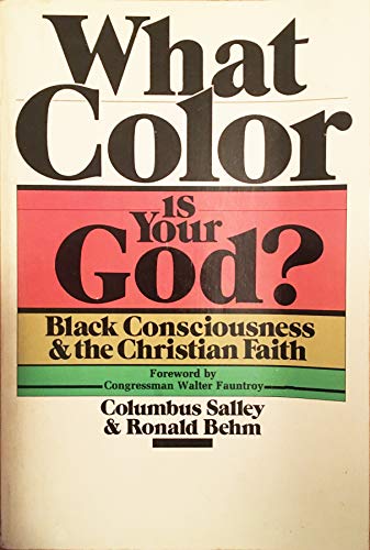Stock image for What color is your God?: Black consciousness & the Christian faith for sale by medimops