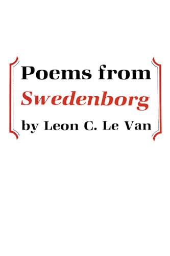 Stock image for POEMS FROM SWEDENBORG for sale by HPB-Ruby