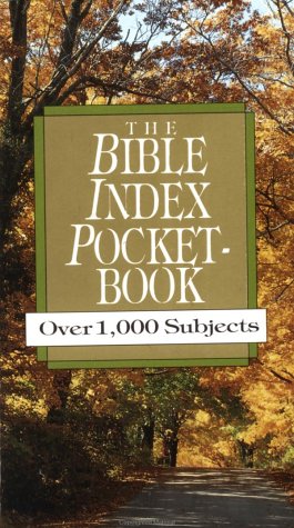 Beispielbild fr The Bible Index Pocket-Book (Pocketpac Books) zum Verkauf von Wonder Book