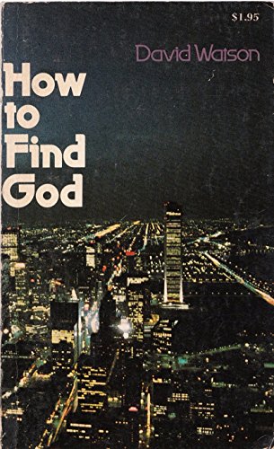 Beispielbild fr How to Find God zum Verkauf von G3 Books