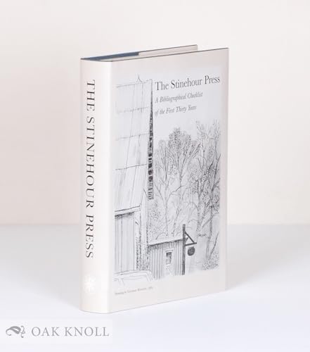 The Stinehour Press - A Biographical Checklist of the First Thirty Years