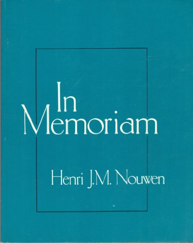 Stock image for In Memoriam for sale by Books of the Smoky Mountains