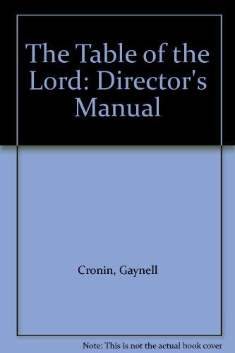 9780877933250: Directors (The Table of the Lord)