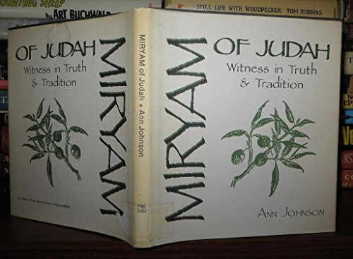 Beispielbild fr Miryam of Judah zum Verkauf von Better World Books