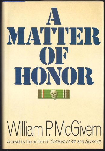 Beispielbild fr A Matter of Honor zum Verkauf von Wonder Book