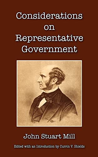 9780877973669: Considerations on Representative Government