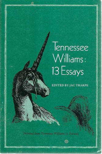 9780878050321: Tennessee Williams: A tribute
