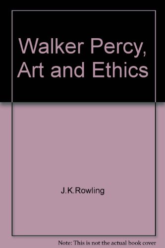 Imagen de archivo de Walker Percy, Art and Ethics a la venta por Redux Books