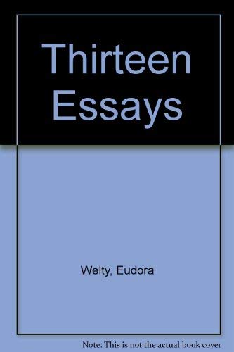 9780878051878: Eudora Welty: Thirteen Essays