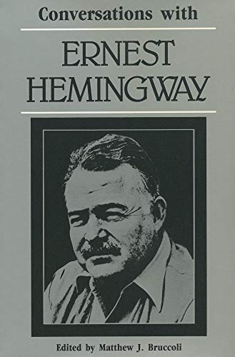9780878052721: Conversations with Ernest Hemingway (Literary Conversations Series)