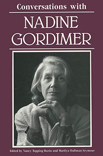 9780878054442: Conversations with Nadine Gordimer (Literary Conversations Series)