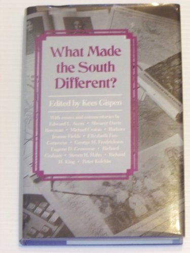 Beispielbild fr What Made the South Different? (Chancellor's Symposium on Southernb History Series) zum Verkauf von WorldofBooks