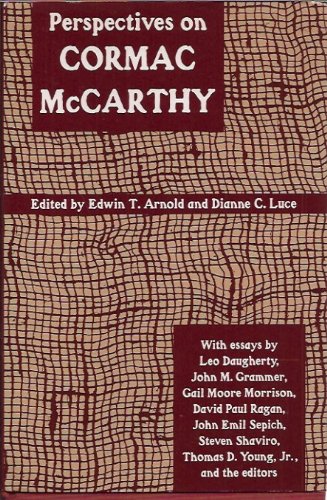 Imagen de archivo de Perspectives on Cormac McCarthy (Southern Quarterly) a la venta por Books From California