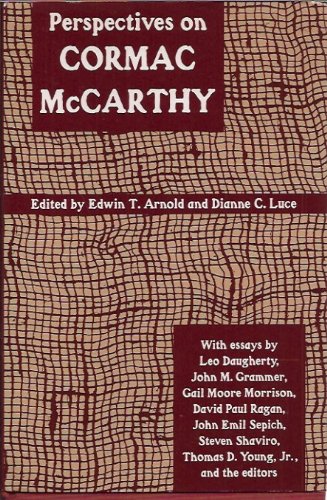 Stock image for Perspectives on Cormac McCarthy (Southern Quarterly) for sale by Front Cover Books