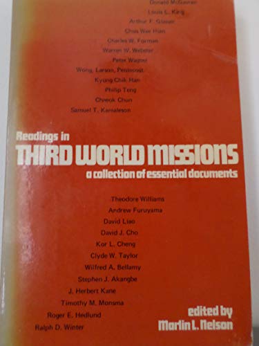 Beispielbild fr Readings in Third World Missions: A Collection of Essential Documents zum Verkauf von Anybook.com