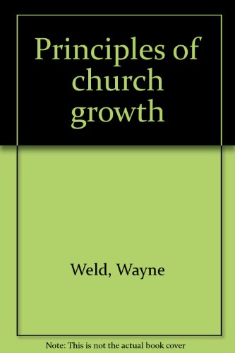 Beispielbild fr Principles of church growth zum Verkauf von Redux Books