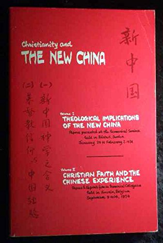 Stock image for Christianity and the New China for sale by Redux Books