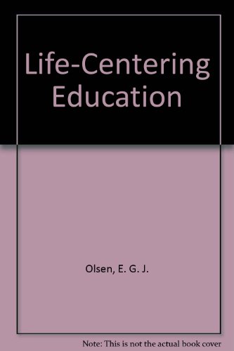Imagen de archivo de Life-Centering Education a la venta por HPB-Red