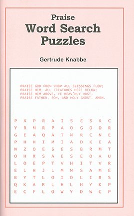 Stock image for Praise Word Search Puzzle for sale by Wonder Book