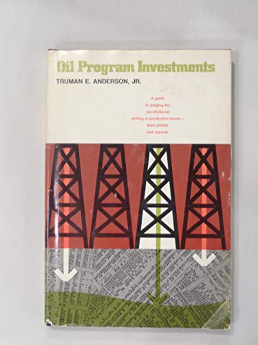 Beispielbild fr Oil Program Investments zum Verkauf von Boojum and Snark Books