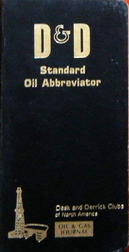 Beispielbild fr D & D standard oil abbreviator zum Verkauf von Ergodebooks