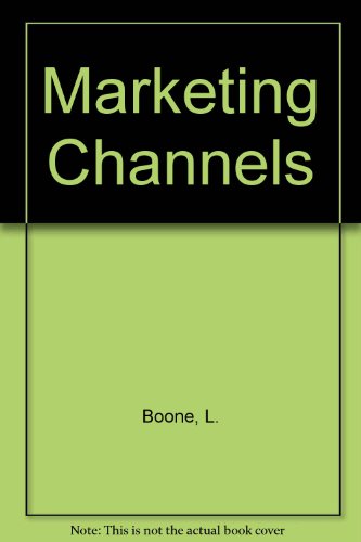 Stock image for Marketing Channels for sale by Better World Books