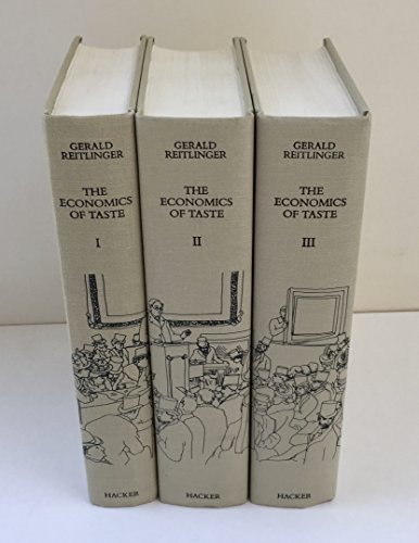 Beispielbild fr The Economics of Taste (3 Volume Set) zum Verkauf von GoldBooks