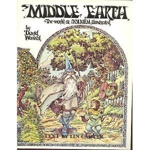 Beispielbild fr Middle Earth: The World of Tolkien Illustrated zum Verkauf von Wonder Book